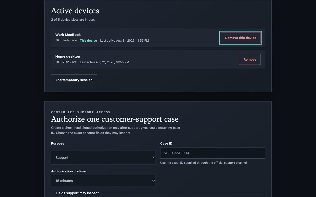 Sincronizar opcionalmente los ajustes compatibles y los perfiles web mediante Google Chrome Sync.